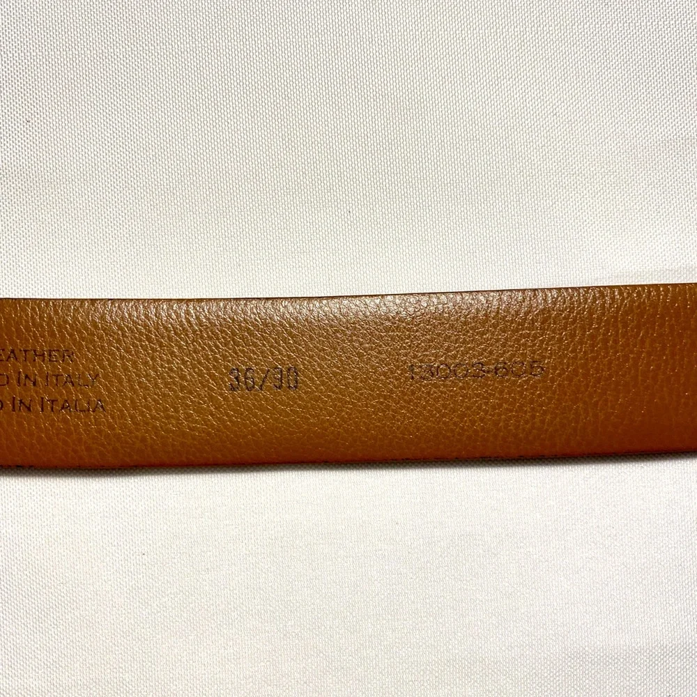 Leather Belt Joseph Abboud Italy